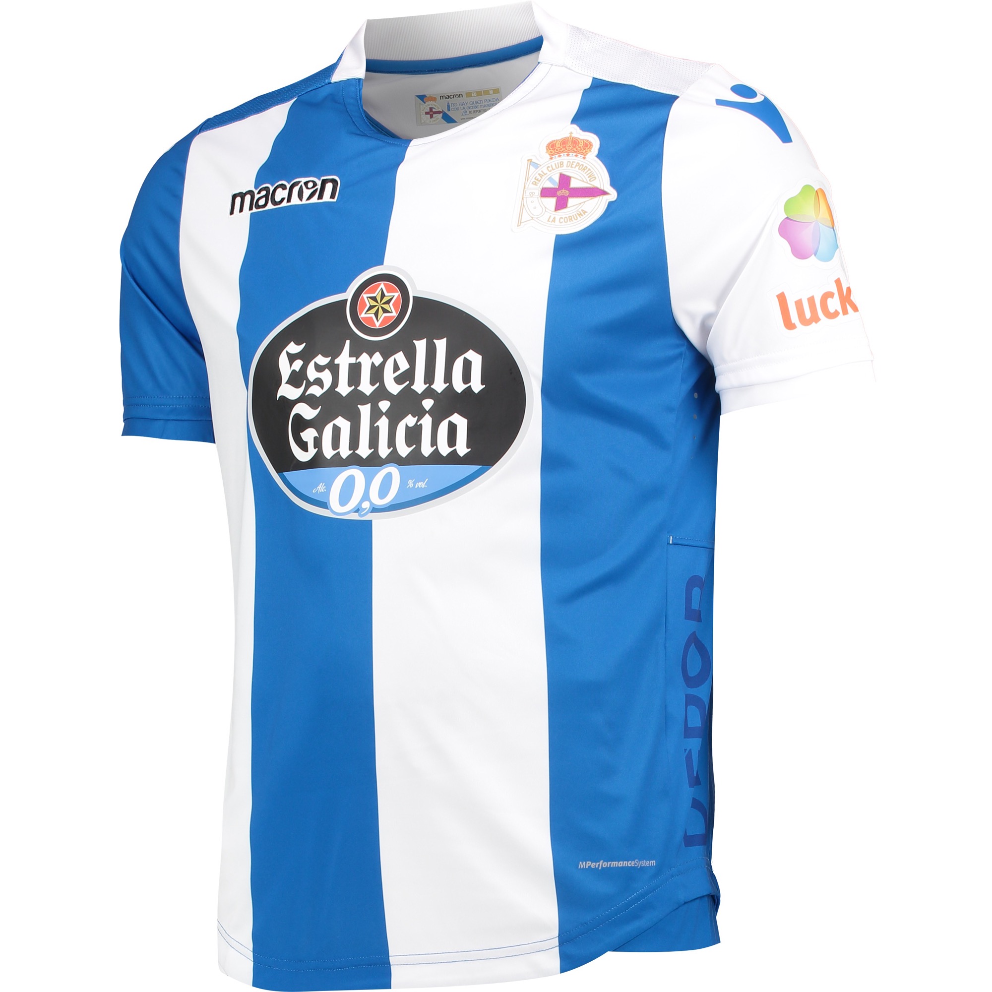 Camiseta Deportivo Coruña Primera equipación 2017-2018